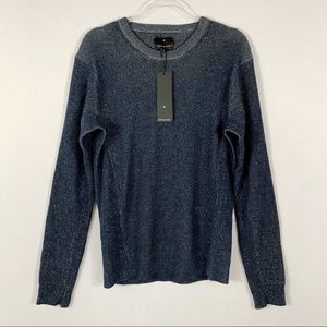 Junk De Luxe | NWT Blue Crewneck Sweater M